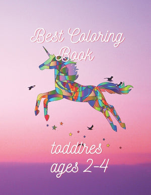 Best Coloring Book toddlres ages 2-4: Fun with Vegetables; fruits, Colors, and Animals! (Kids coloring activity books)