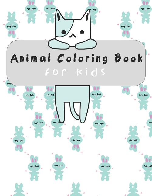 animal coloring book for kids: for kids aged 3-8 , 8.5x11 inches