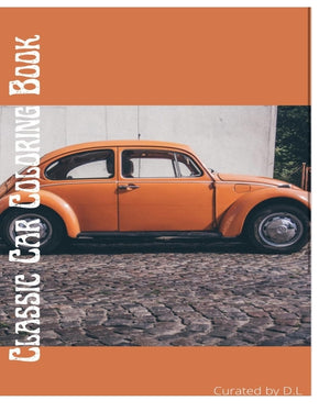 Classic Car Coloring Book