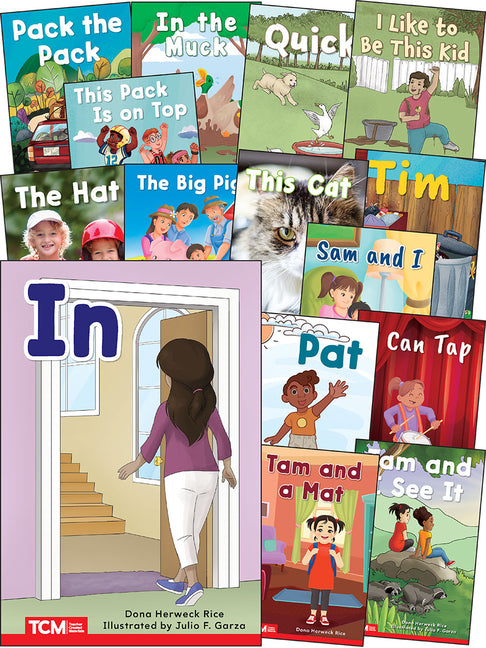 Decodable Books Grade Pk-K Set 1: 15-Book Set (Decodable Books: Read & Succeed) (1ST ed.)