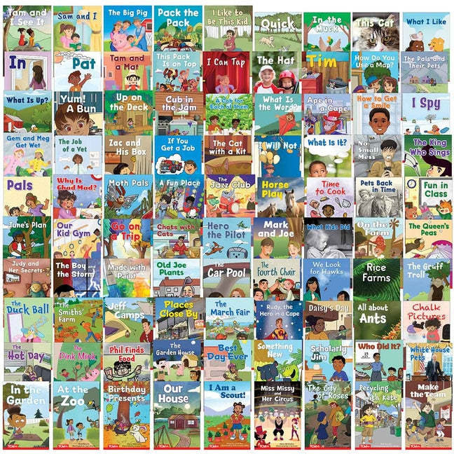 Decodable Books: Grades Pk-K Through Grade 2 Complete 90-Book Set (Decodable Books: Read & Succeed) (1ST ed.)