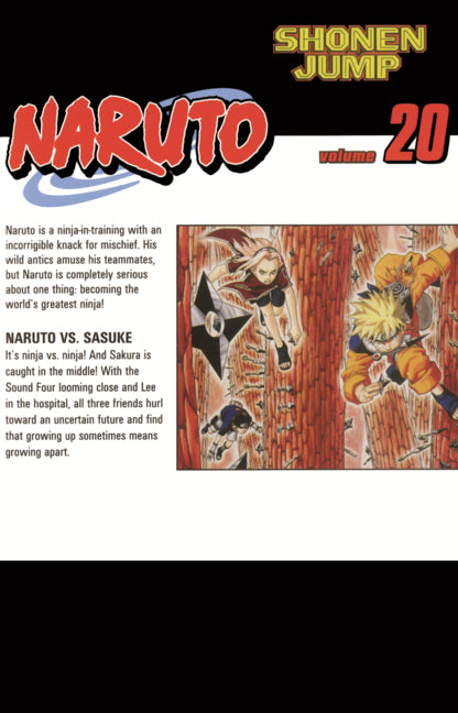 Naruto, Vol. 20: Naruto vs. Sasuke