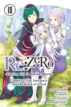 RE: Zero -Starting Life in Another World-, Chapter 4: The Sanctuary and the Witch of Greed, Vol. 10 (Manga): Volume 10