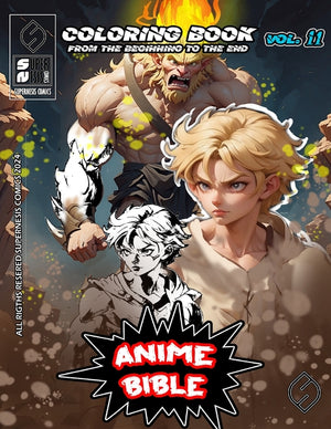 Anime Bible From The Beginning To The End Vol. 11: Coloring book