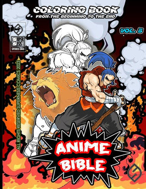 Anime Bible From The Beginning To The End Vol. 5: Coloring book