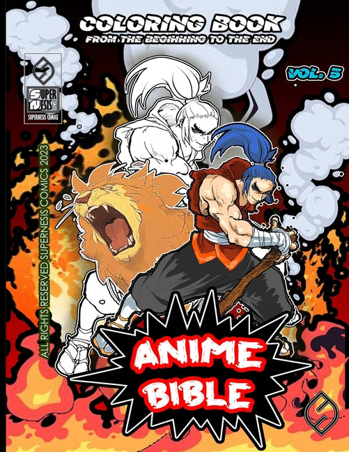 Anime Bible From The Beginning To The End Vol. 5: Coloring book