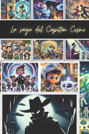 La Saga del Capitán Cosmo: "Descubriendo el Tapiz Cósmico: Únete al Capitán Cosmo y la Tripulación Cósmica en una Saga de Amistad, Romance y Aven