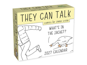 They Can Talk Comics 2027 Day-To-Day Calendar: What's in the Jacket?!