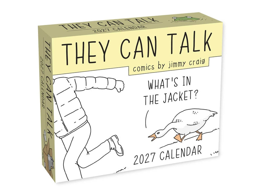 They Can Talk Comics 2027 Day-To-Day Calendar: What's in the Jacket?!