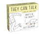 They Can Talk Comics 2027 Day-To-Day Calendar: What's in the Jacket?!