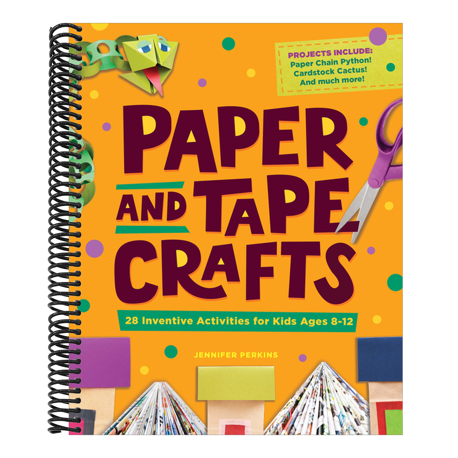 Paper and Tape Crafts: 28 Inventive Activities for Kids Ages 8-12