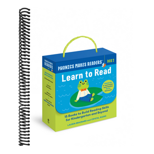 Phonics Makes Readers: Learn to Read Box 2: 15 Books to Build Reading Skills for Kindergarten and Beyond