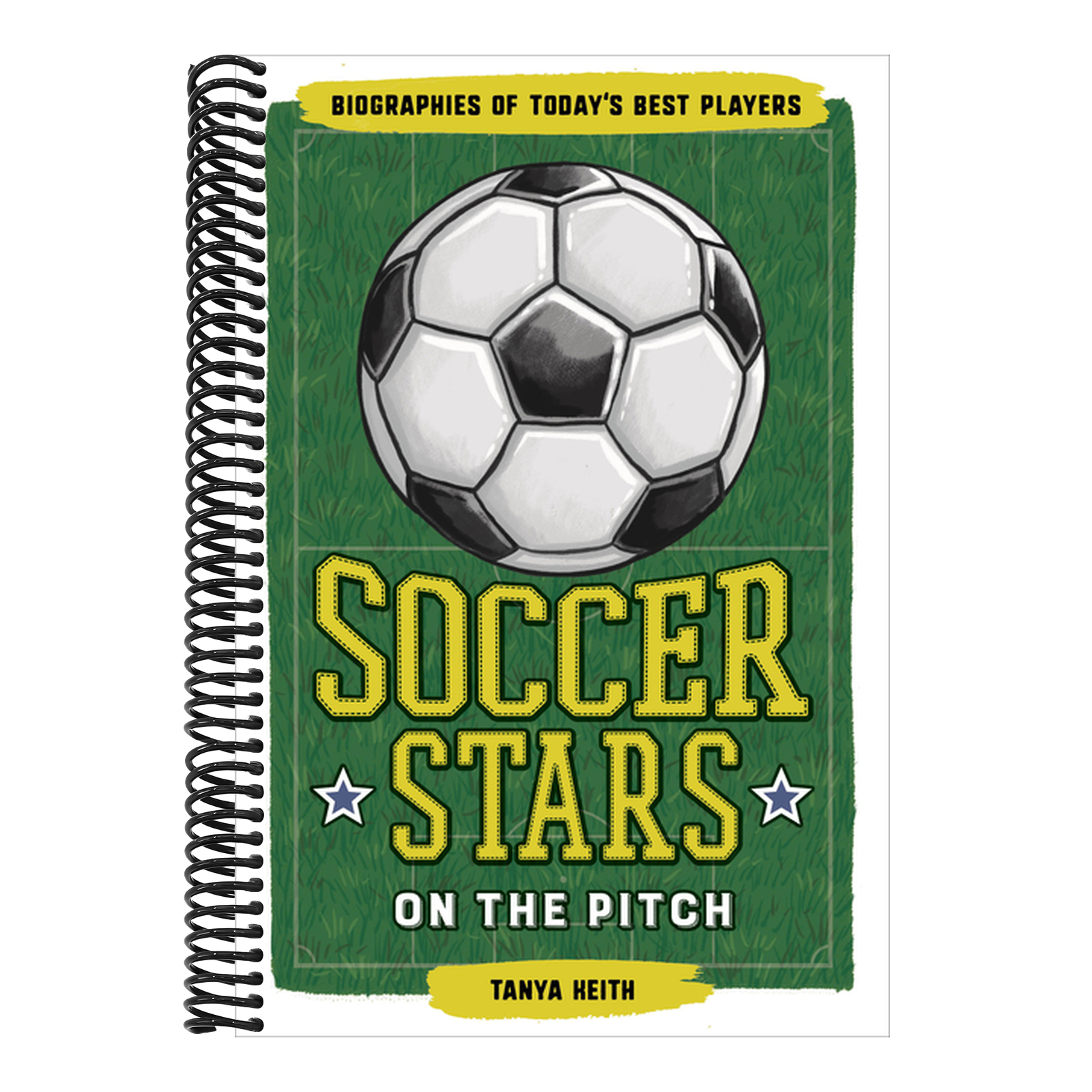 Soccer Stars on the Pitch: Biographies of Today's Best Players
