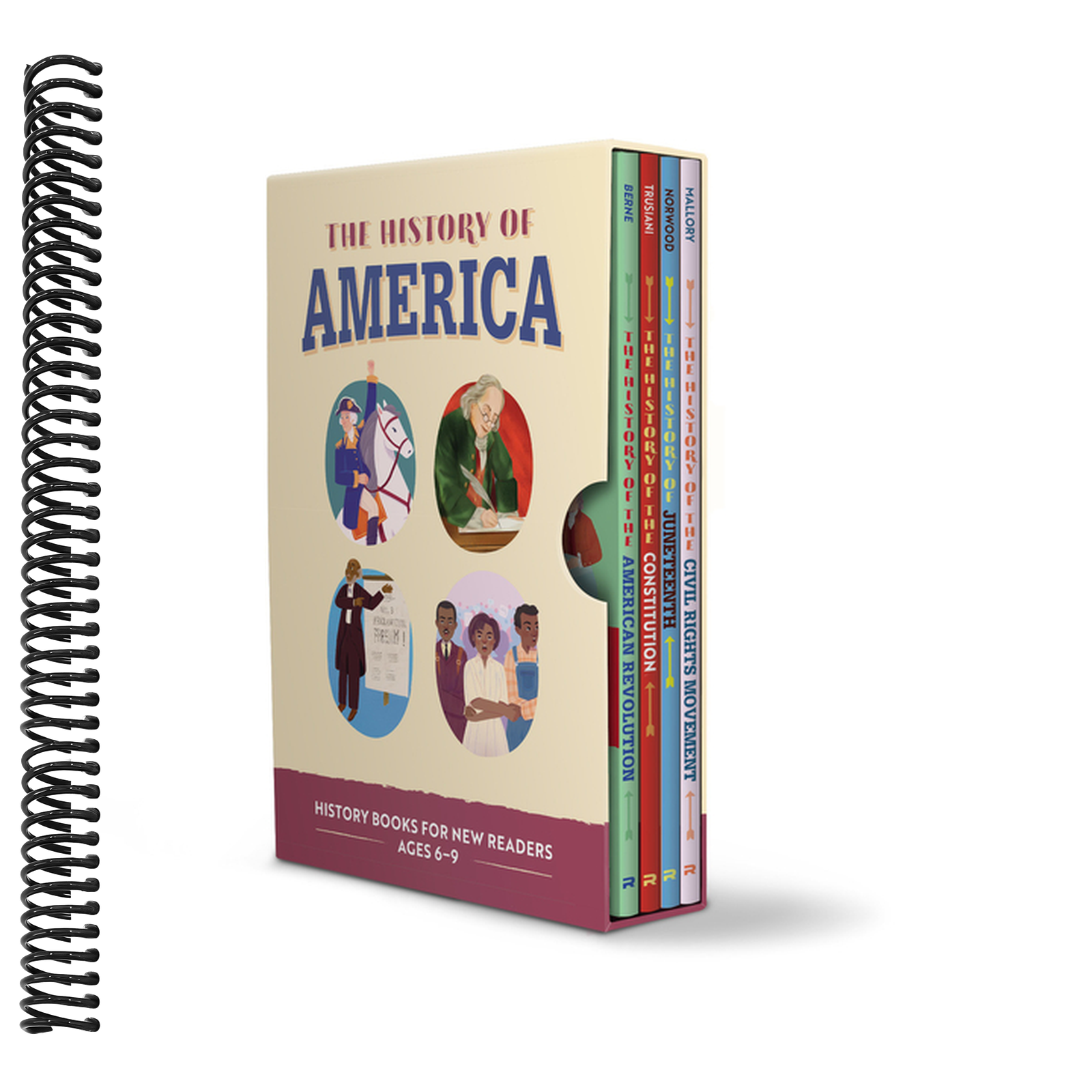 The History of Series for Kids Box Set: History Books for New Readers Ages 6-9
