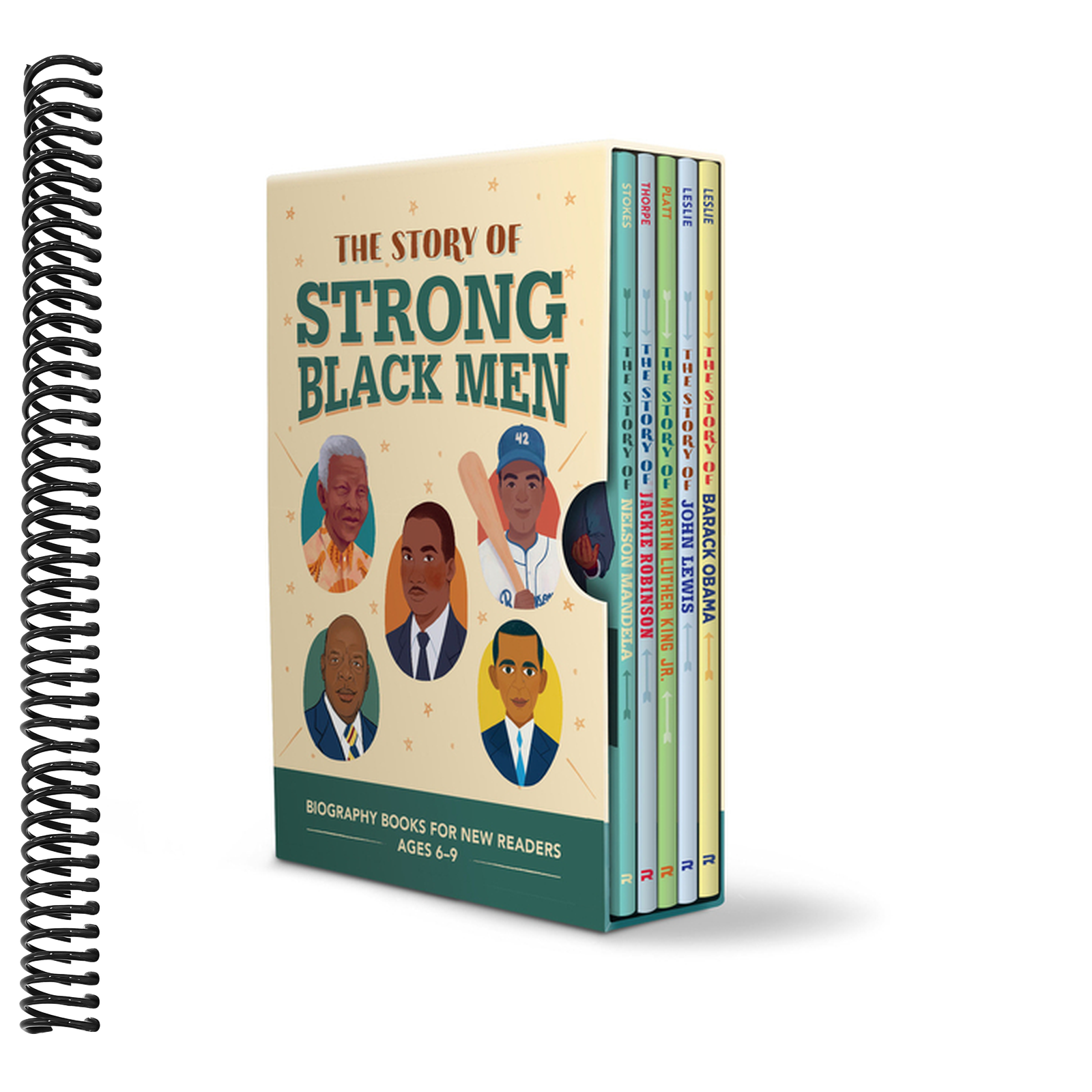 The Story of Strong Black Men 5 Book Box Set: Inspiring Biographies for Young Readers