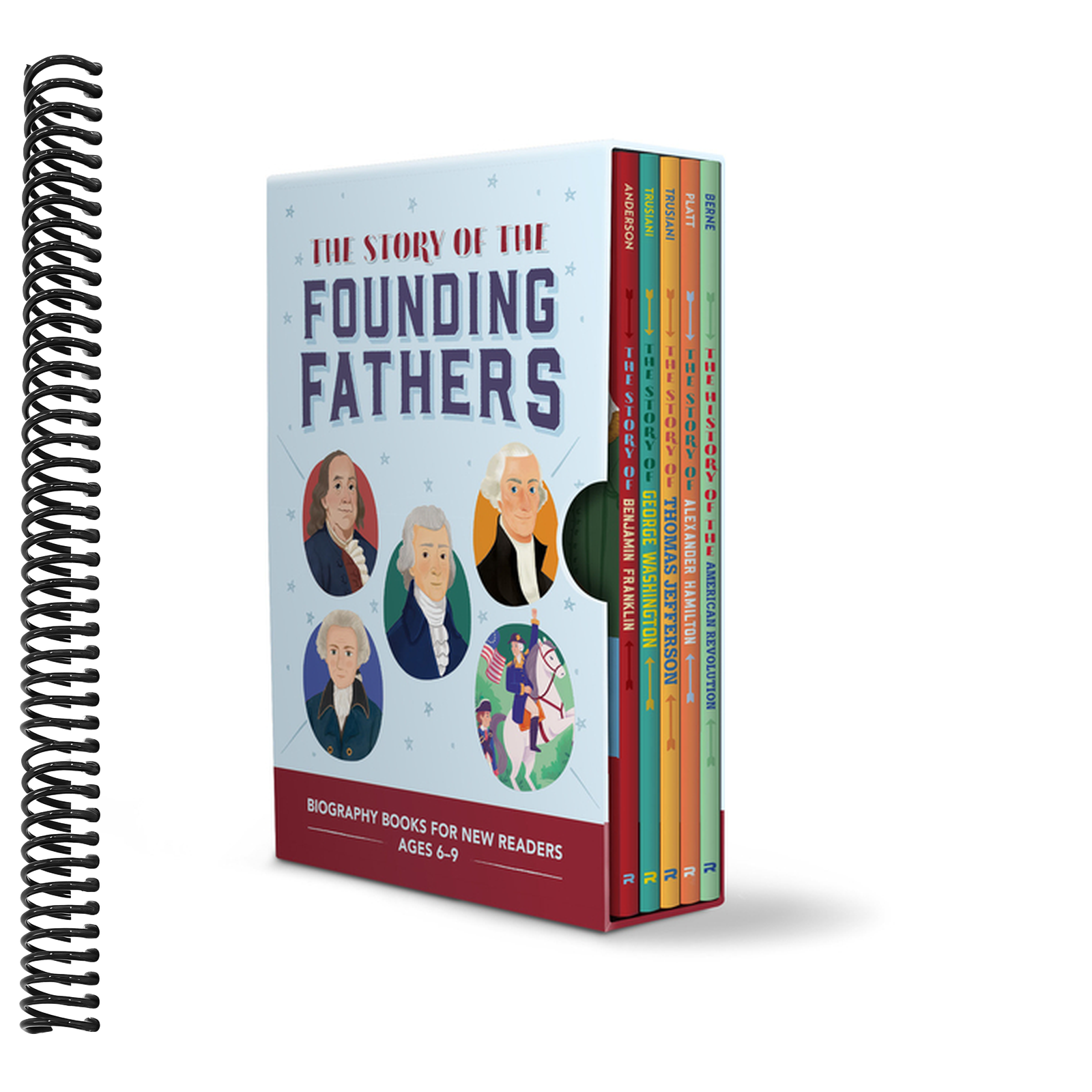 The Story of the Founding Fathers 5 Book Box Set: Inspiring Biographies for Young Readers