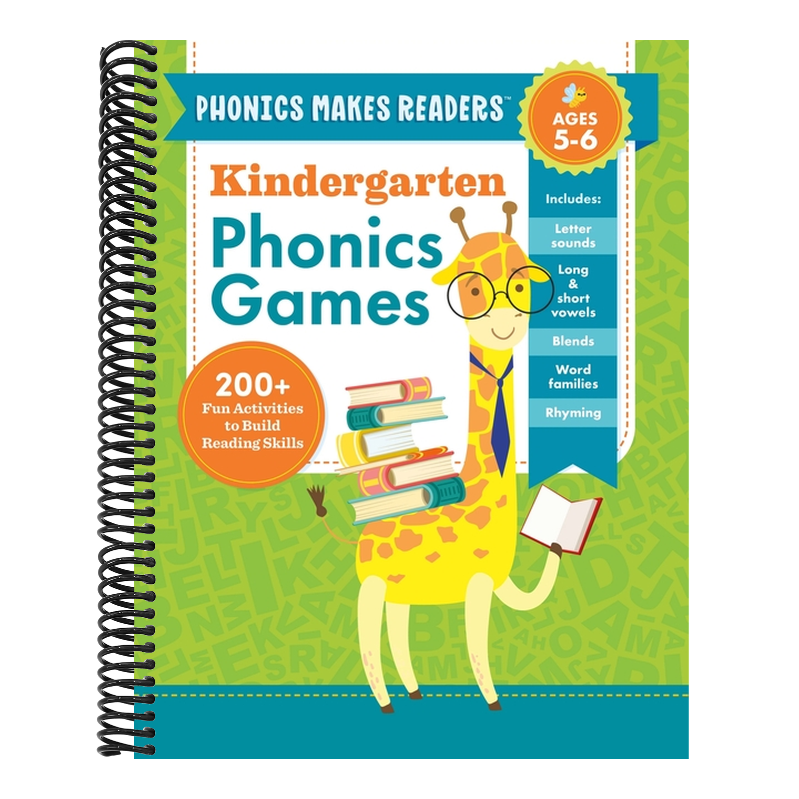 Phonics Makes Readers: Kindergarten Phonics Games: 200+ Fun Activities to Build Reading Skills