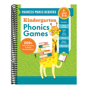 Phonics Makes Readers: Kindergarten Phonics Games: 200+ Fun Activities to Build Reading Skills