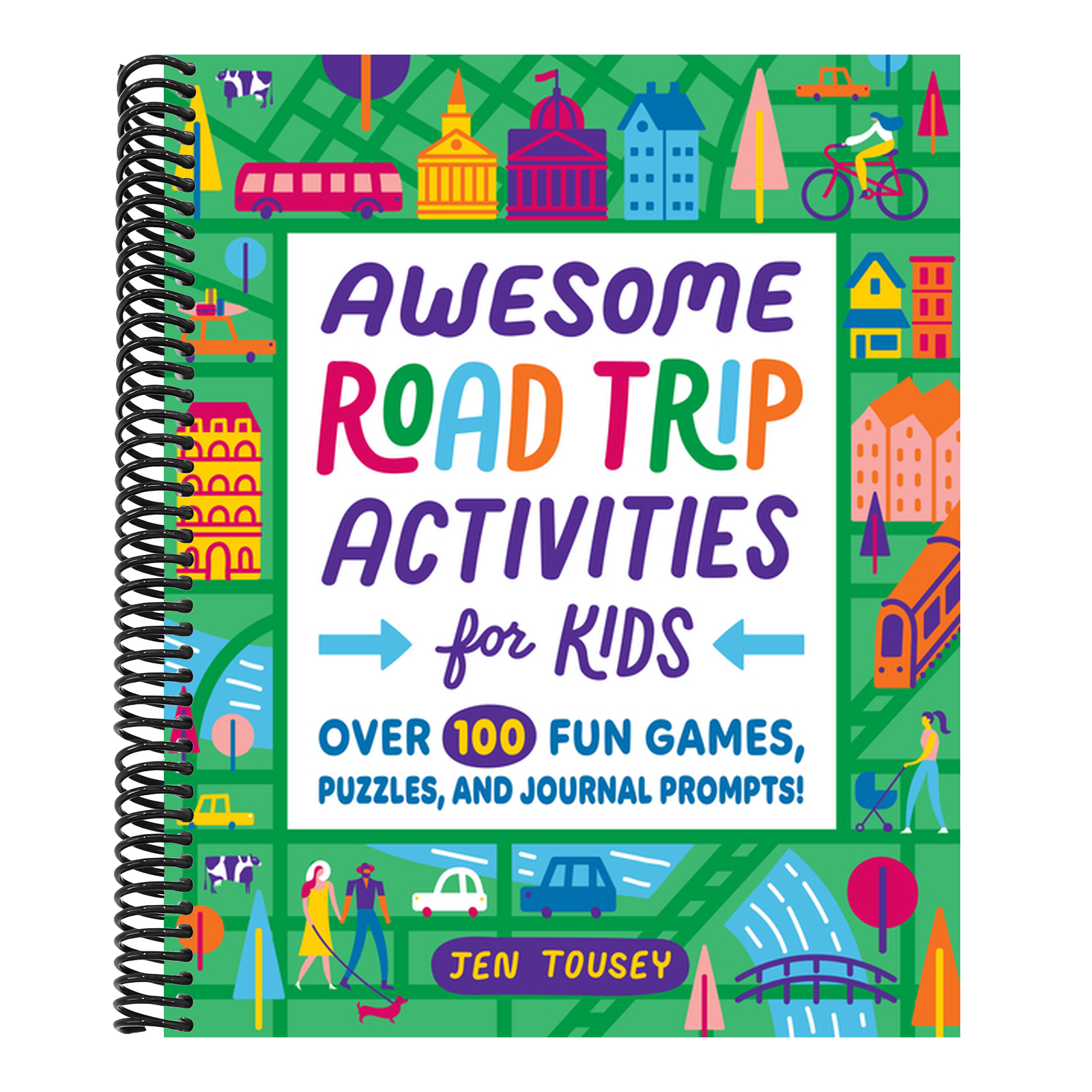 Awesome Road Trip Activities for Kids: Over 100 Fun Games, Puzzles, and Journal Prompts!