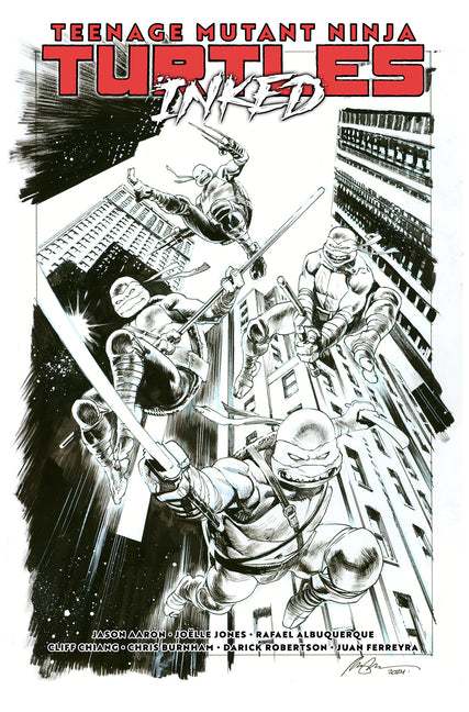 Teenage Mutant Ninja Turtles, Vol. 1: Return to New York--Inked Deluxe Edition