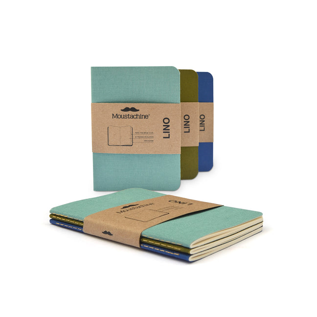 Moustachine Slim Greens and Blues Blank Passport (Moustachine Slim)