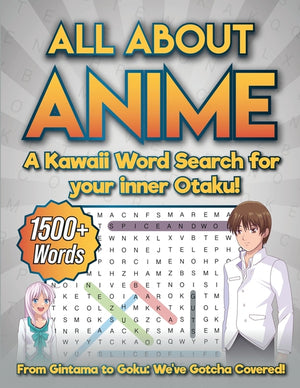 All about Anime: a Kawaii Word Search for your Inner Otaku!