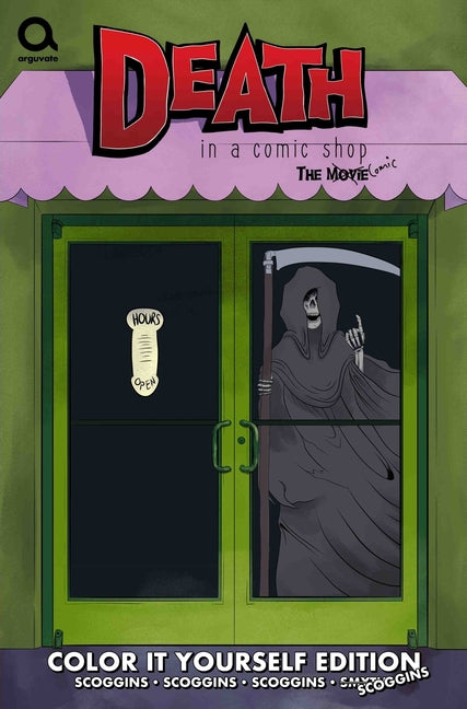 Death in a Comic Shop: The Comic (Color It Yourself)