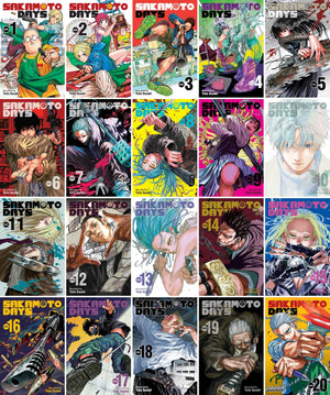Sakamoto Days Manga Series Vol. 1-20, 20 Books Collection Set by Yuto Suzuki