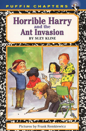 Horrible Harry 8 Book Set Horrible Harry in Room 2b, HH and the Dungeon, Hh and the Drop of Doom, HH and the Ant Invasion, HH and the Kickball Wedding, HH and the Green Slime, HH Secret, HH and the Purple People