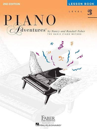 NEW Faber Piano Adventures Level 2B Set (4 Books) 2nd Edition - Lesson 2B, Theory 2B, Technique & Artistry 2B, Performance 2B